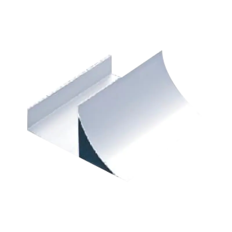 Aluminium à rainure R simple