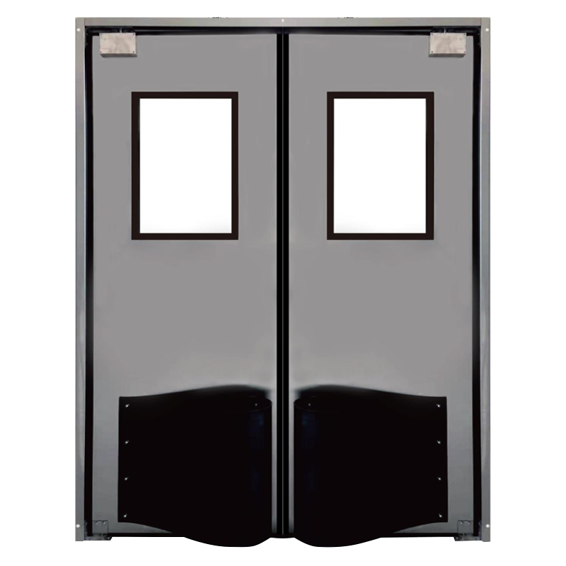 Porte battante à impact