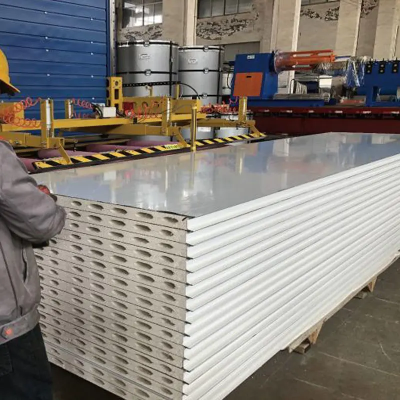 Panneau de salle blanche fabriqué mécaniquement en acier inoxydable